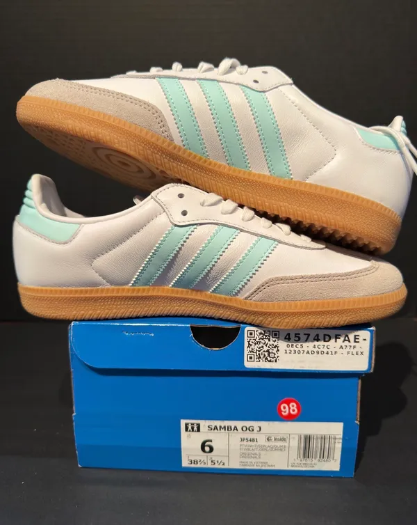 Adidas Samba Mint OG size 7W/6Y - Image 2