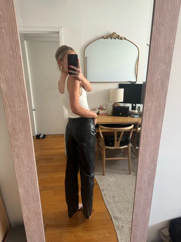 Wilfred Leather Aritzia Pants - Image 4