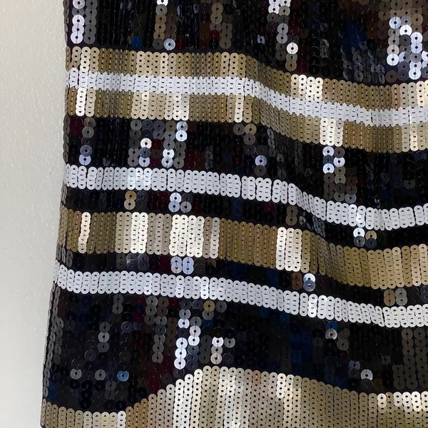 Express Womens Skirt Sz Small Sequins Short Party Evening Disco Retro Short - Image 5