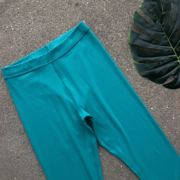 Alo Ribbed High Waist Blissful Leggings Size Large - Image 5