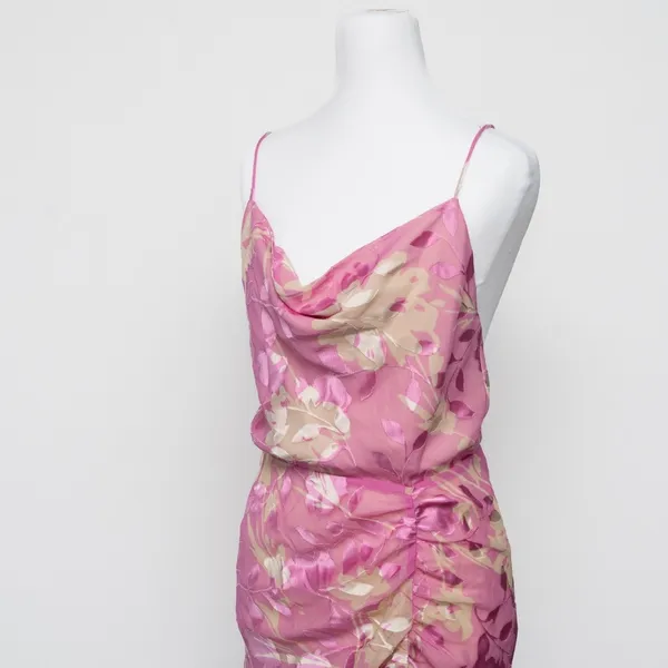 SAMSOE SAMSOE - Dapples Floral‎ Satin Burnout Dress. - Image 9
