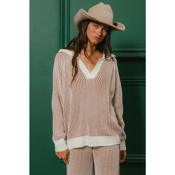 Aerie Sugar Rush Chenille Sweater Toasty‎ XS Viral Sweater Tiktok Instagran Blog - Image 4