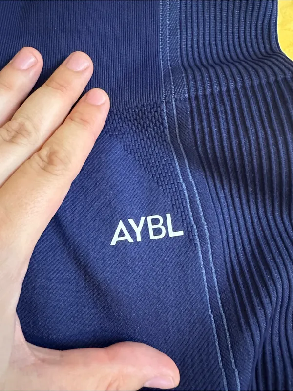 AYBL Reflex Seamless High Waisted Dark Blue Leggings XS - Image 5