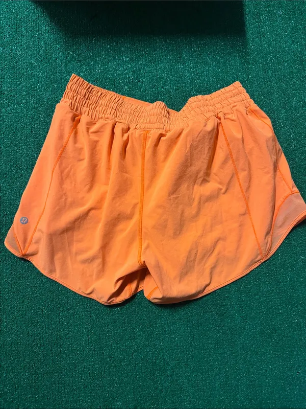 lululemon athletica Bright Orange Running Shorts - Image 2