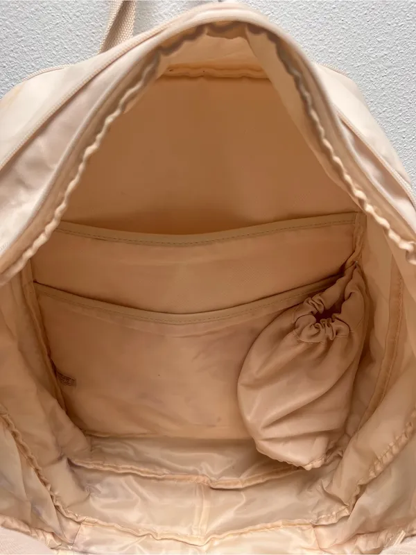 Beis The Expandable Backpack 
in Beige - Image 10
