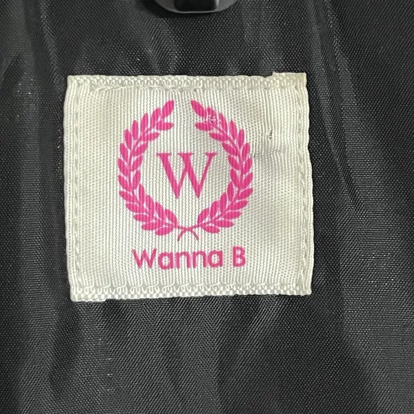 Wanna‎ B Vest Women's Large Black and White Zipper Pockets Quilted Fall Winter - Image 4