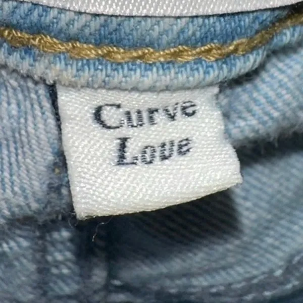 Abercrombie Curve Love 90s Relaxed Jeans 29/8R High Rise Straight Light Wash NWT - Image 6