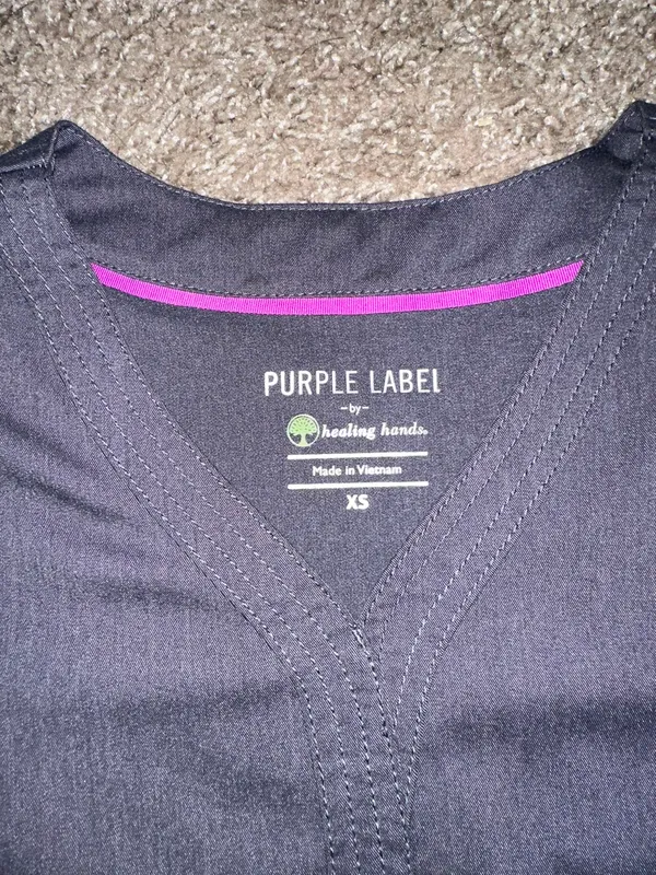 Scrub Top Gray Size XS - Image 3