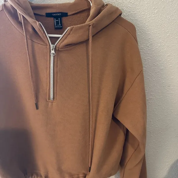 Forever 21 Cropped zip-up - Image 2