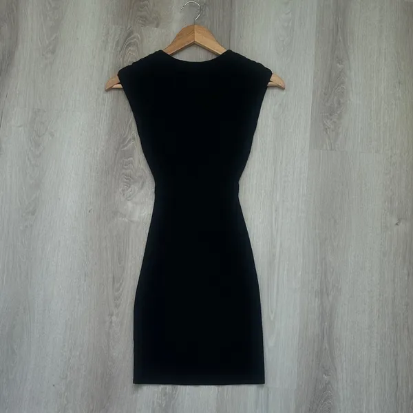 Aritzia Black Mini Dress - Image 2
