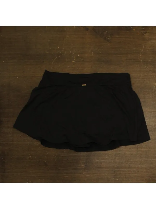 NWT Anne Cole Soft Band A-Line Swim Skirt MYPB41401 Black 22W - Image 3