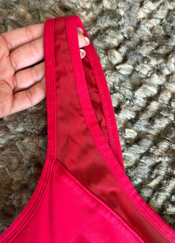 Fabletics Red Sports bra - Image 4