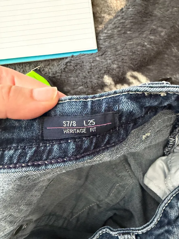 Vigoss Dallas Capri Jeans – Embellished Pockets Size 7/8 - Image 9