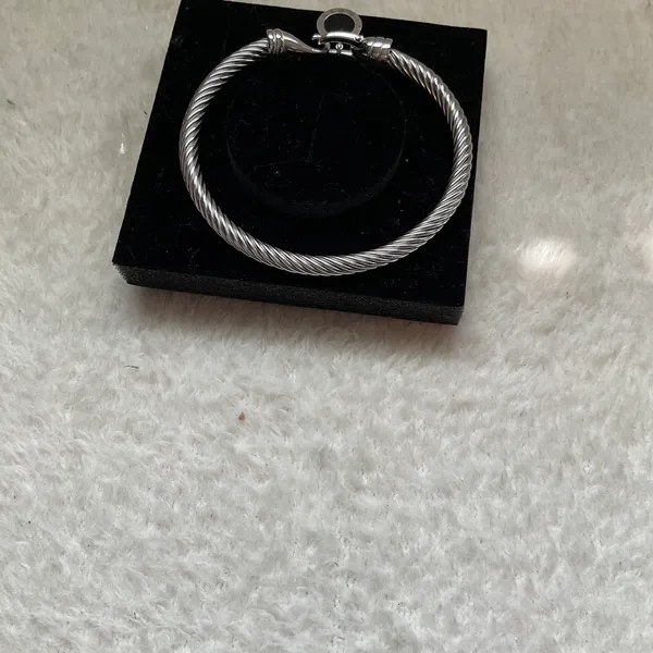 Bangle Bracelet Silver - Image 4