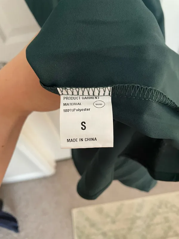 Dark Green Amazon Dress - Image 5