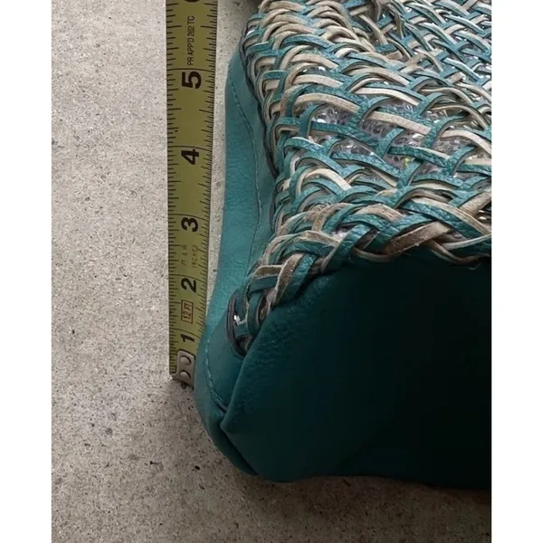 Vintage Style & Co. Sling Woven Blue Large Shoulder Bag Tote Women’s Purse - Image 8