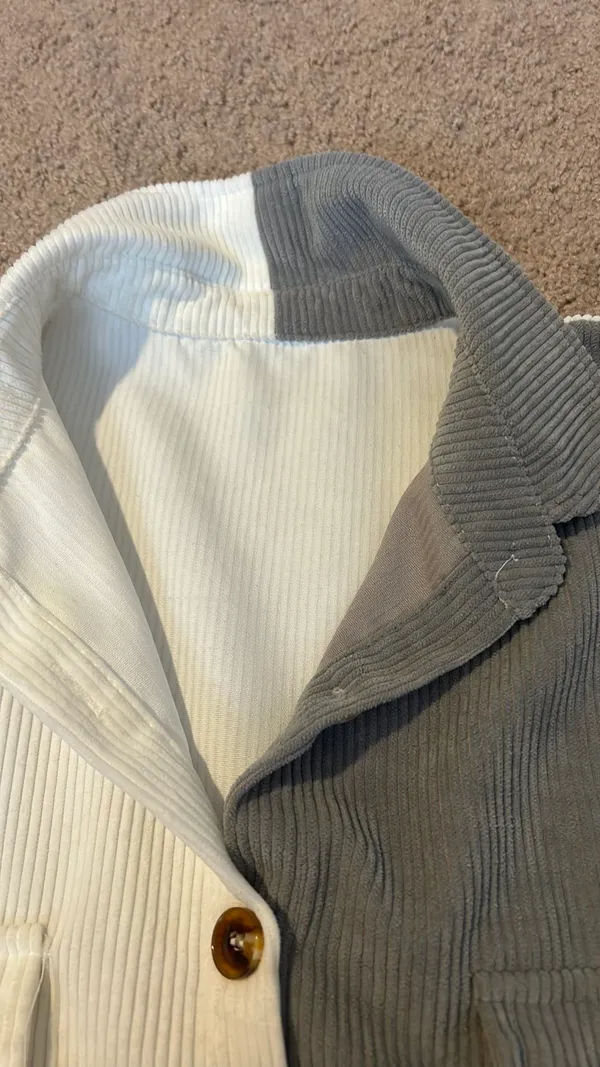 Multicolor Button Down Tan Size M - Image 5