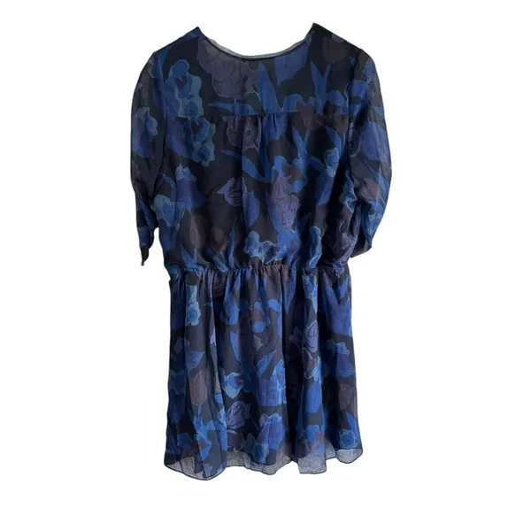 Ted Baker London‎ Julea Floral Mini XL Navy Dress - Image 4