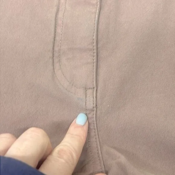 Wilfred Free Straight Leg Jeans Mauve Pink Size 2 Y2K Utility - Image 8