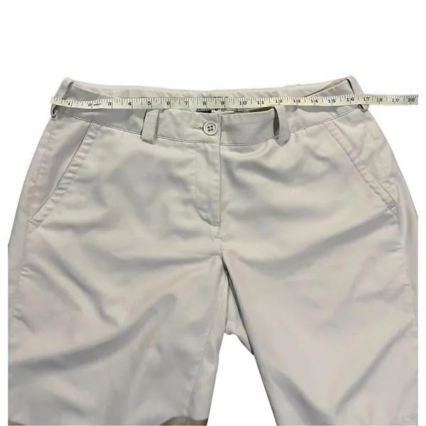 Nike Golf Tour‎ Performance dri fit sz 10 off-white women’s shorts - Image 6