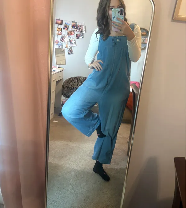 Free People Overalls Denim - Image 2