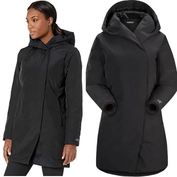 Arc’teryx Osanna Coat Gore-Tex Thermium Insulated Black Small‎ GUC - Image 2