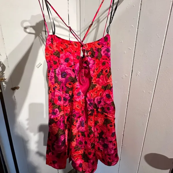 NWT For Love & Lemons Wendy Floral Mini Dress - Image 7