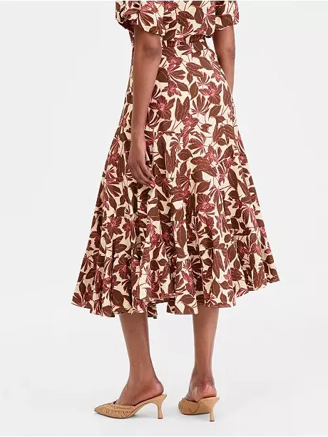 INC International Asymmetrical Tiered Skirt Size Small - Image 2