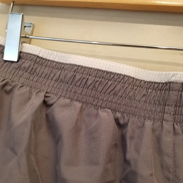 {M} Nike Dri Fit Gray Running Shorts Women's - Image 6