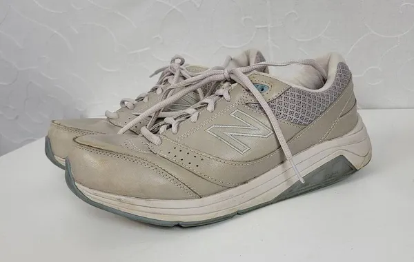 New Balance 928v3 Women's Shoes Rollbar 8D Gray Leather Lace Up Walking Sneakers - Image 2