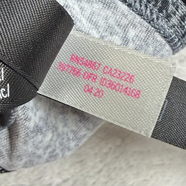 PINK Victoria's Secret Sport Ultimate Lightly Lined Gray Heather Bra‎ Large L G - Image 9