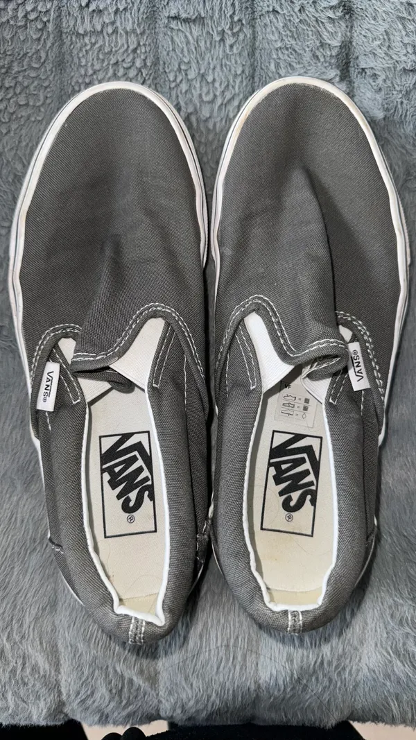 Vans Grey Slip On - Image 2
