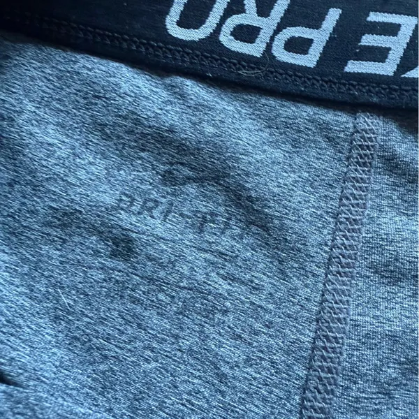 NIKE PRO Dri Fit‎ Shorts Grey Medium - Image 2