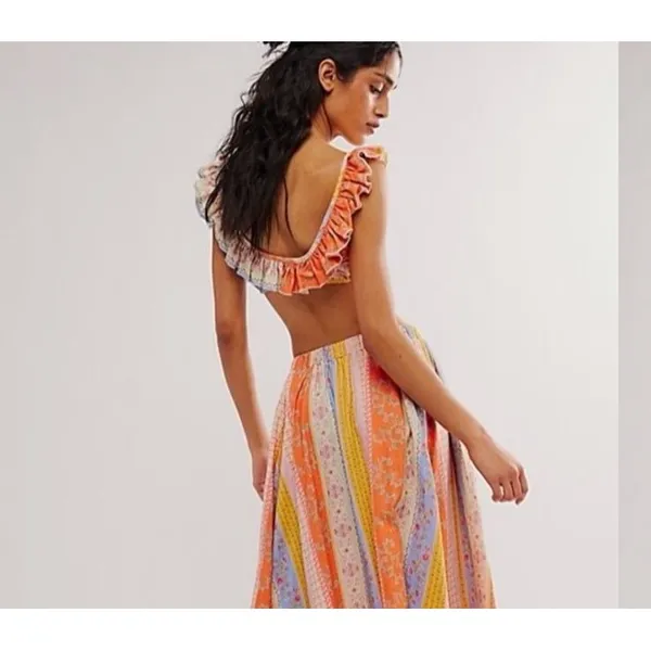 Free people as it was cropped bra top multicolor - Image 8