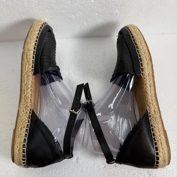 DV by Dolce Vita for Target Espadrille Strap Sandals Shoes Women's 8.5 Black - Image 11