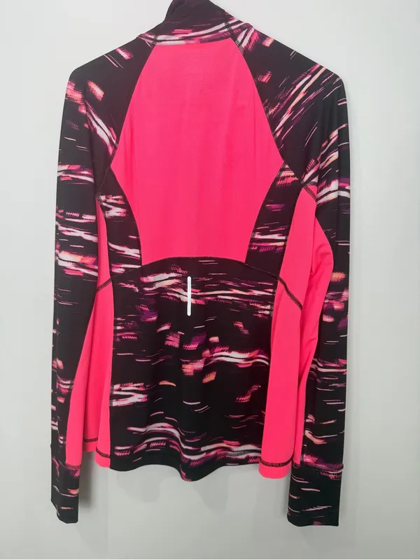 tek gear Black and Hot Pink Quarter-Zip Ski Top - Image 4