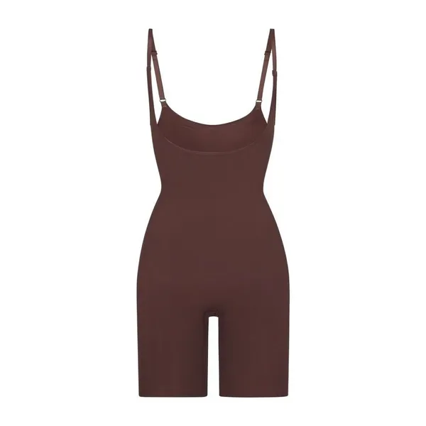 SKIMS shapewear bodysuit seamless sculpt open bust bodysuit cocoa NWOT size 2X - Image 2