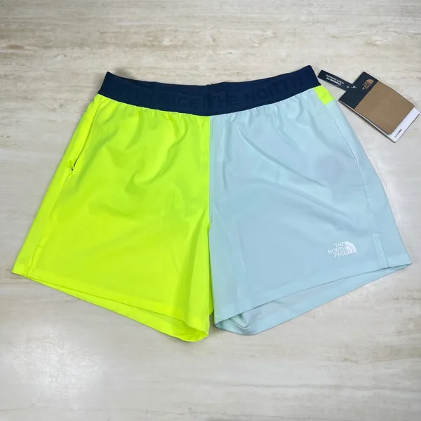 The North Face Wander Shorts Womens Small LED Yellow Misty Sage NF0A7QG3 - Image 6