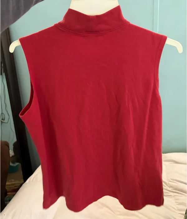 Southern lady top Red Size L - Image 2