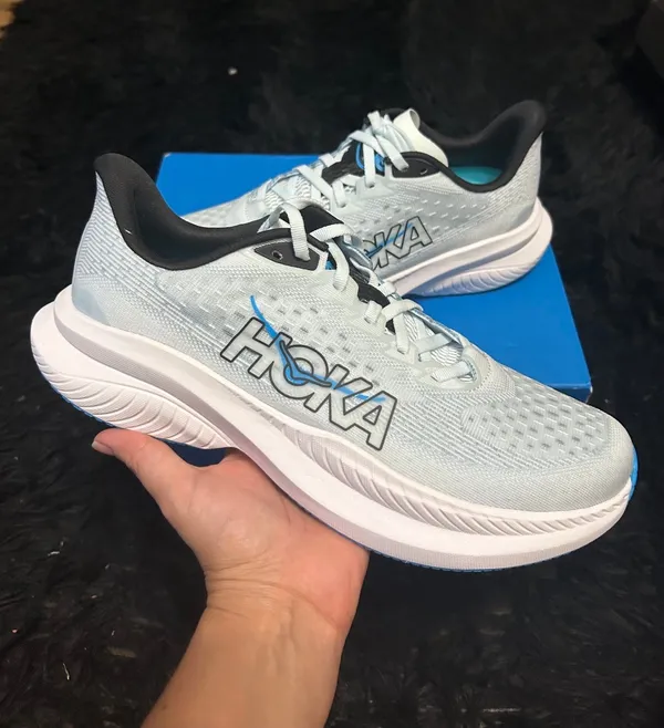 HOKA Mach blue athletic training running shoes sneakers women’s 9 new - Image 7