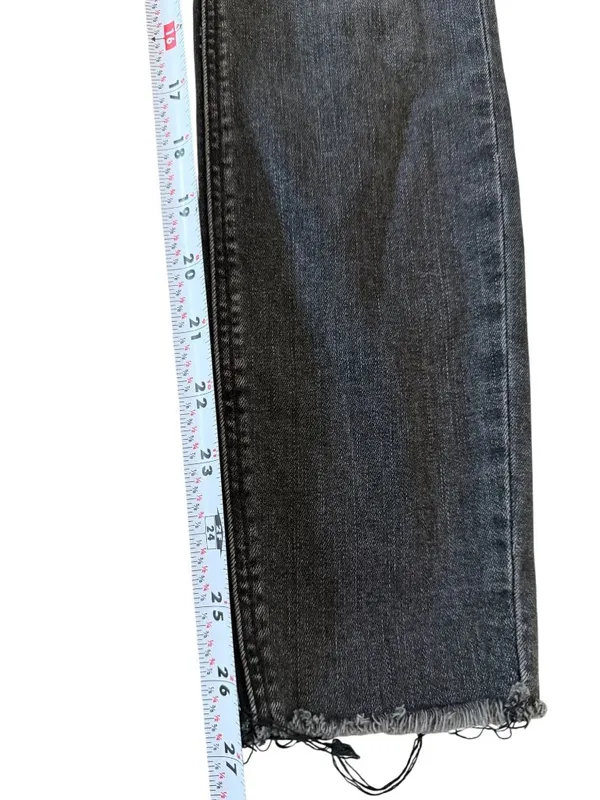 ZARA Black Gray Skinny Jeans Size EUR 36 / US 4 - Image 7
