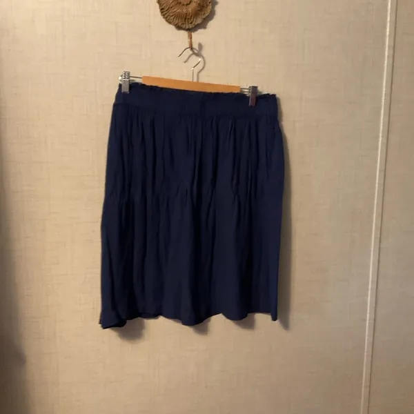 Cato Navy A-Line Skirt - Image 4