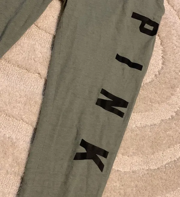 Pink Army Green Joggers - Image 2