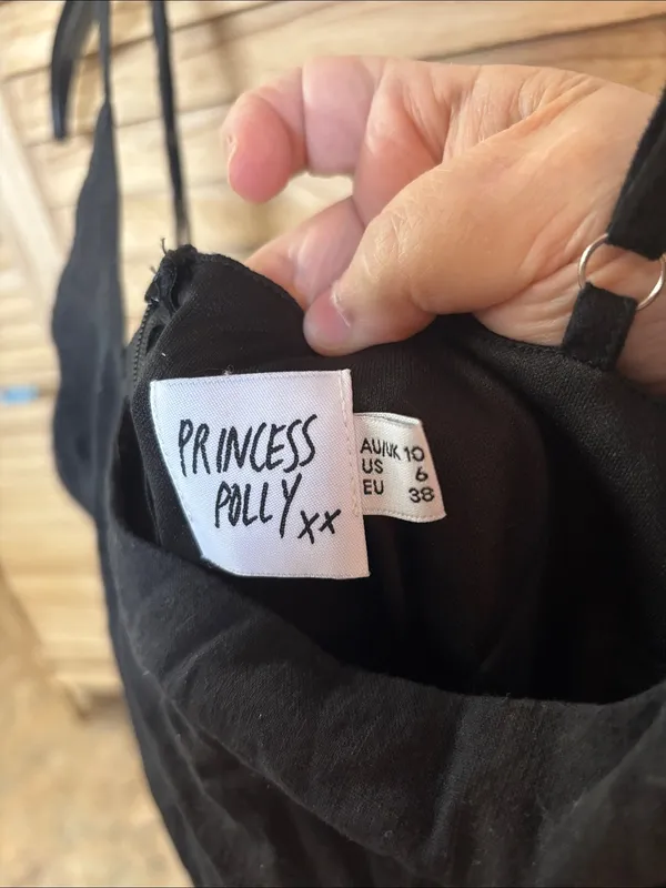 Princess Polly Black Sleeveless Top 6 - Image 4