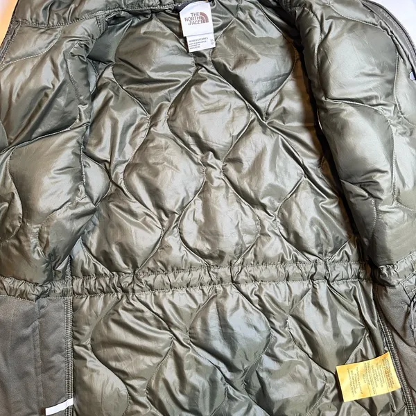 THE NORTH FACE Olive Quilted Down Jacket - Image 7