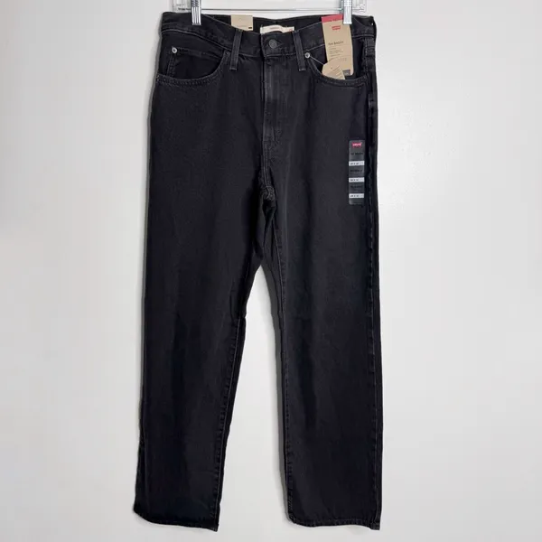 NWT Levi's 94‎ Baggy Jean Open Mind Straight Washed Black 29 x 31 Streetwear - Image 3