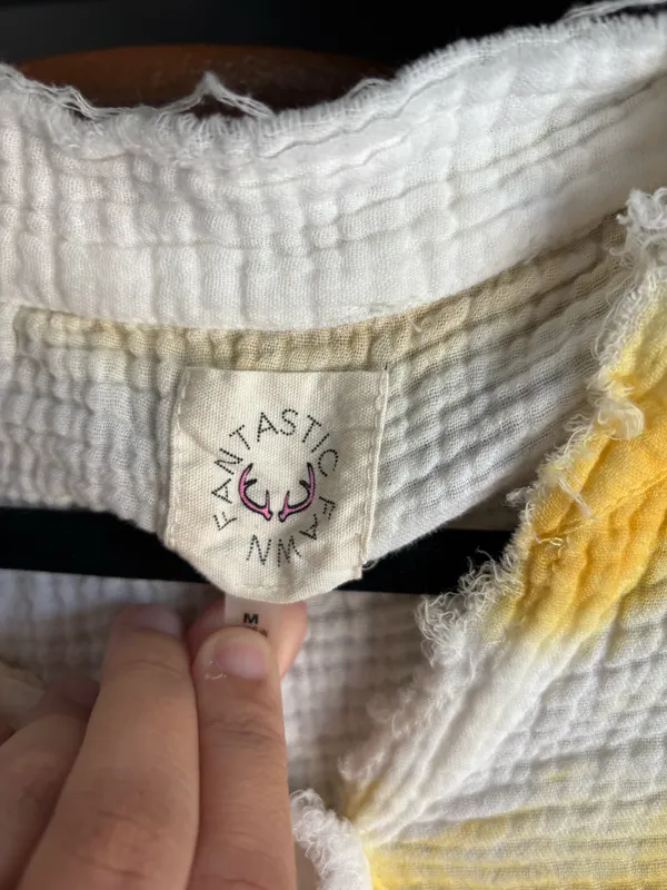 fantastic fawn muslin button down - Image 3