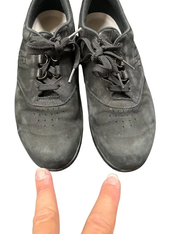 SAS Tripad wms black leather casual walking comfort shoes sz 9M SKU 10-659 - Image 12