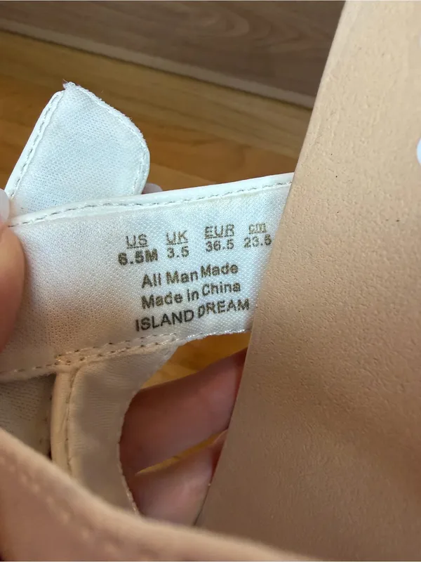 Dr. Scholl's Sustainable Comfort Island Dream White Strappy Sandals - Size 6.5 - Image 8