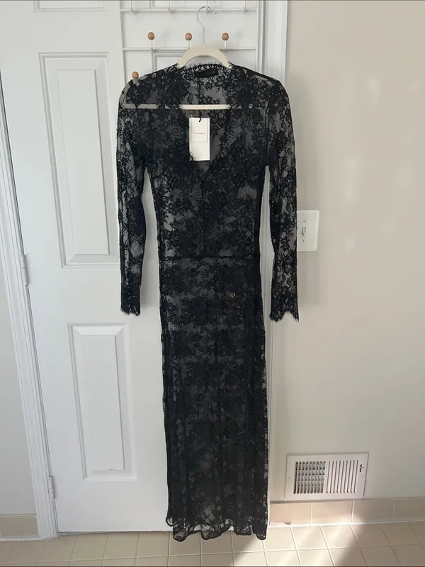 Zara lace long dress. XS-S - Image 3